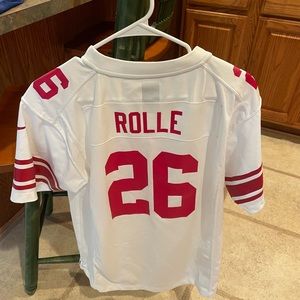 * New York giants away jersey Antrel Rolle #26 Nike Authentic Size: Youth XL.